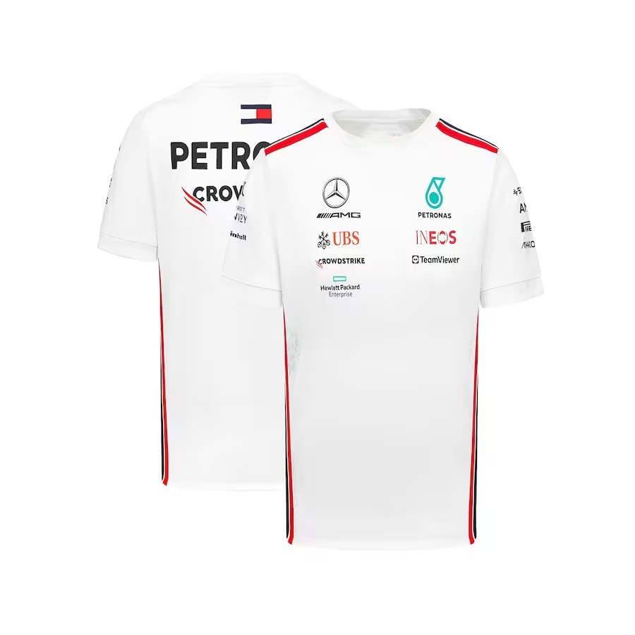 Novo 2023 F1 Camiseta Da Equipe Mercedes AMG Shopee Brasil