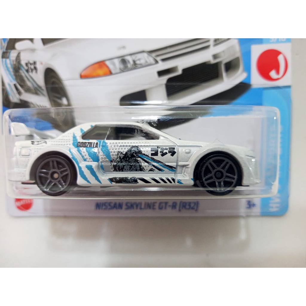 Hot Wheels Nissan Skyline GT R R32 Godzilla LACRADA Shopee Brasil