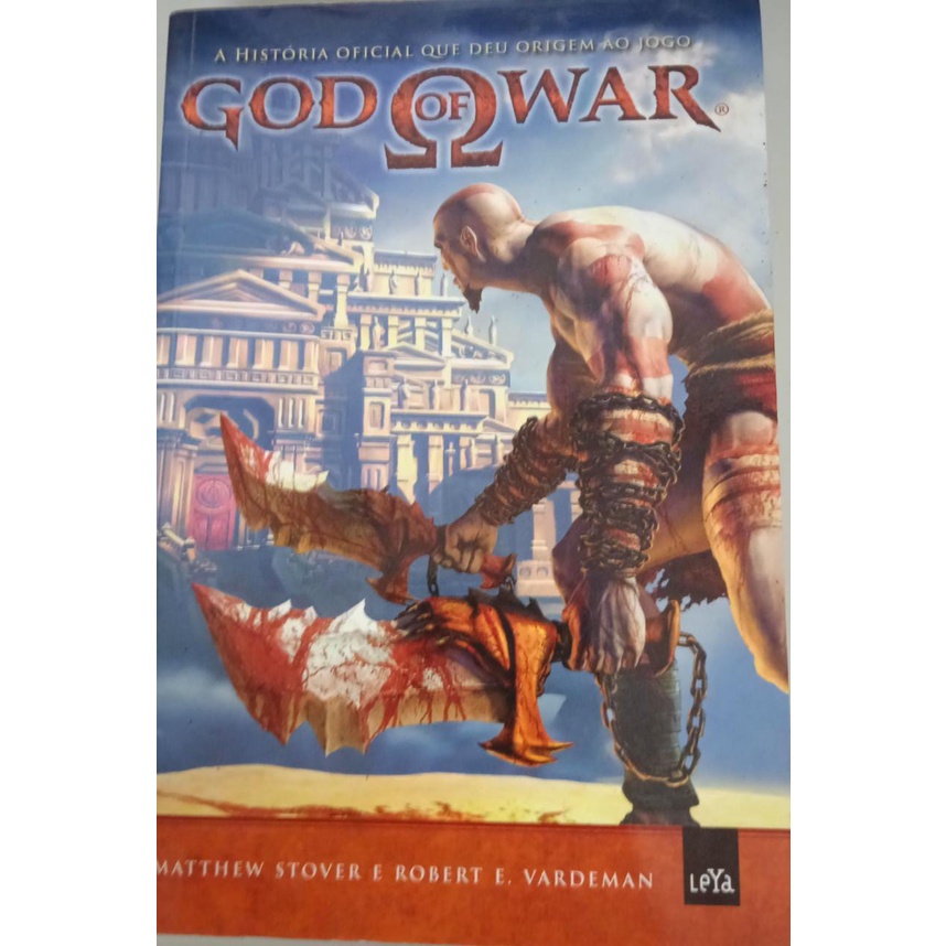 Livro God of War a História Oficial Que Deu Origem ao Jogo Matthew