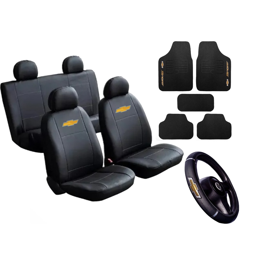 Kit Capa Couro Banco Tapete Volante Chevrolet Opala Shopee