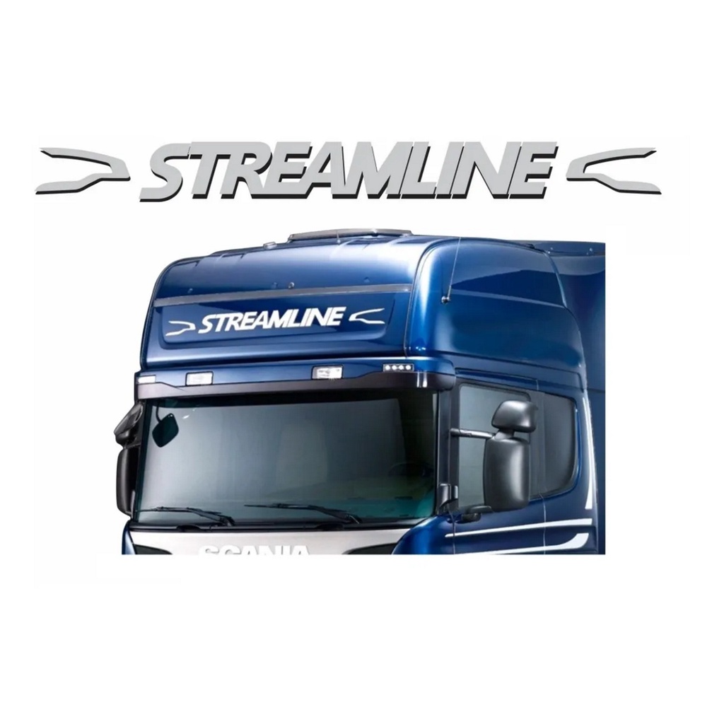 Adesivo Emblema Testeira Para Scania Streamline Shopee Brasil