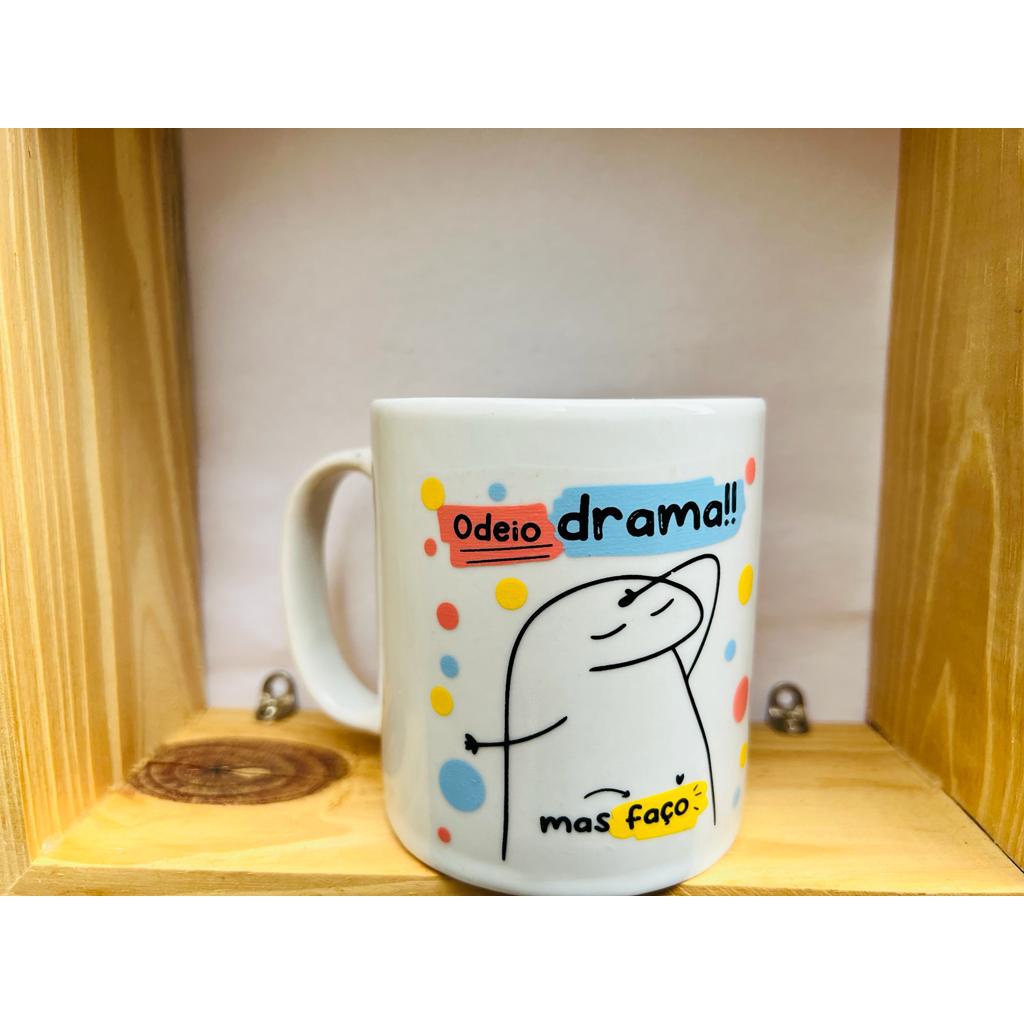 Caneca De Porcelana Flork Shopee Brasil