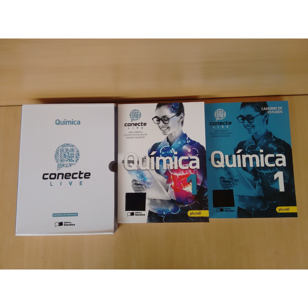 Cole O Livros Qu Mica Conecte Live Editora Saraiva Shopee Brasil