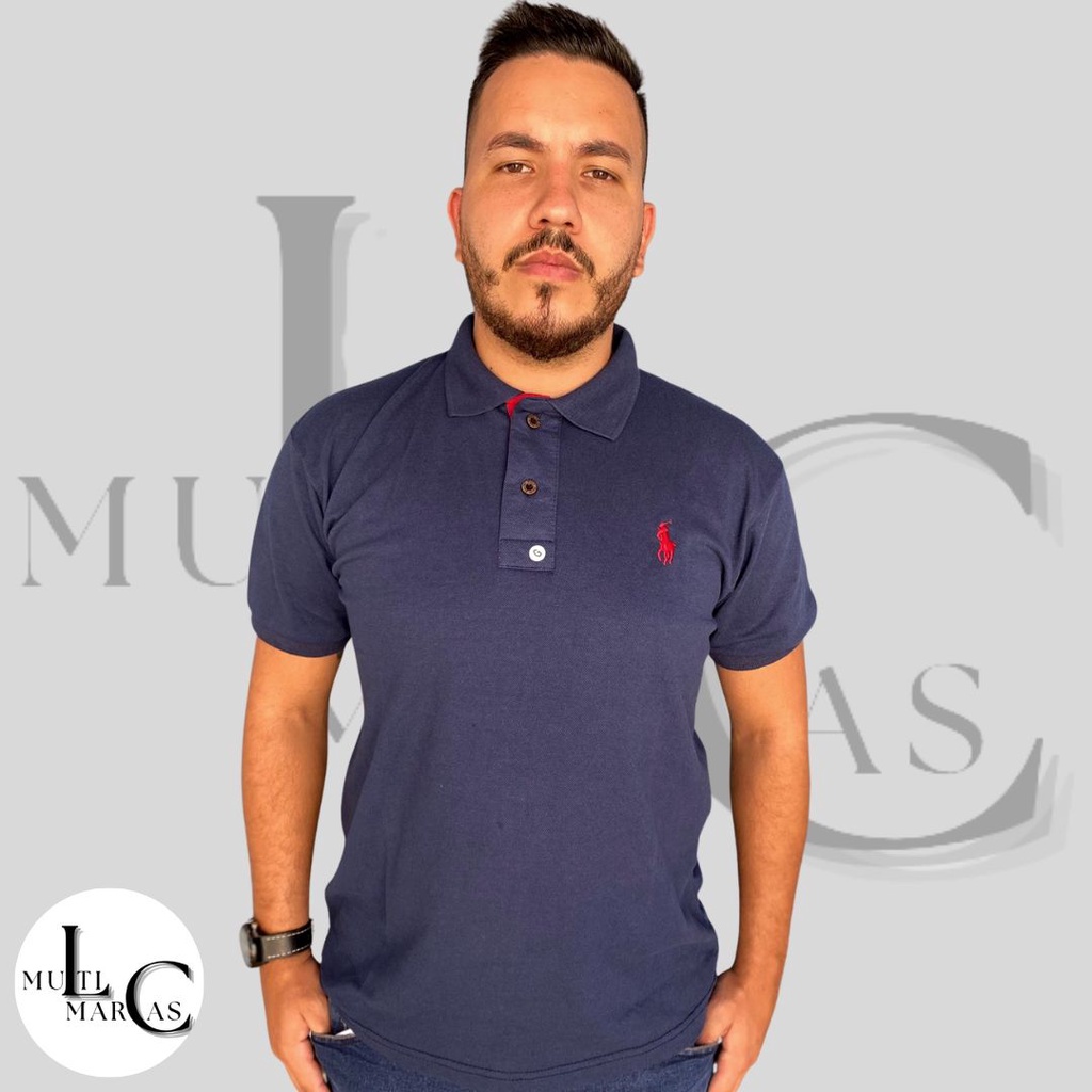 Camisa Gola Polo Masculina Piquet Algodão Shopee Brasil