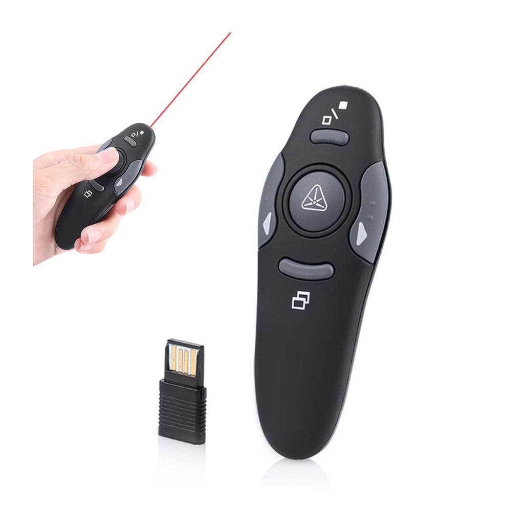 Caneta Laser Apresentadora Controle Remoto De Slide Power Point Sem Fio