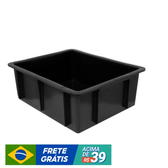 Caixa Pl Stica Litros Ideal Para Composteira Shopee Brasil