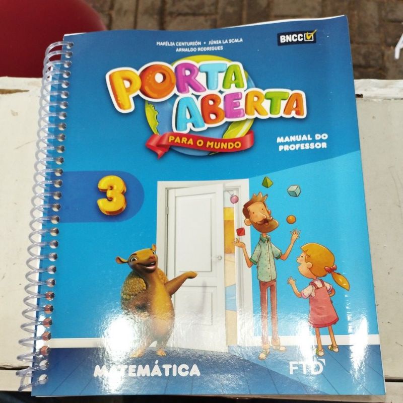 Porta Aberta para o mundo Matemática 3 ano livro do professor novo