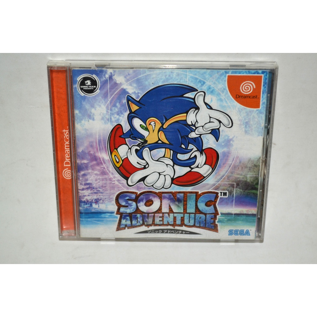 Jogo Sonic Adventure Sega Dreamcast Autentico Shopee Brasil