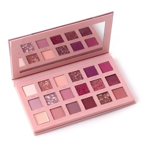 Paleta De Sombras New Nude Miss Rose Shopee Brasil