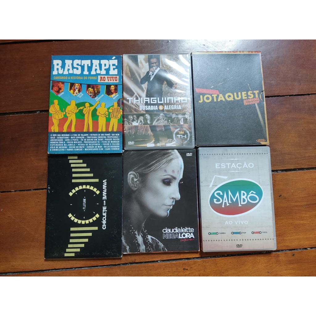 DVDs Variados De Shows Originais Shopee Brasil