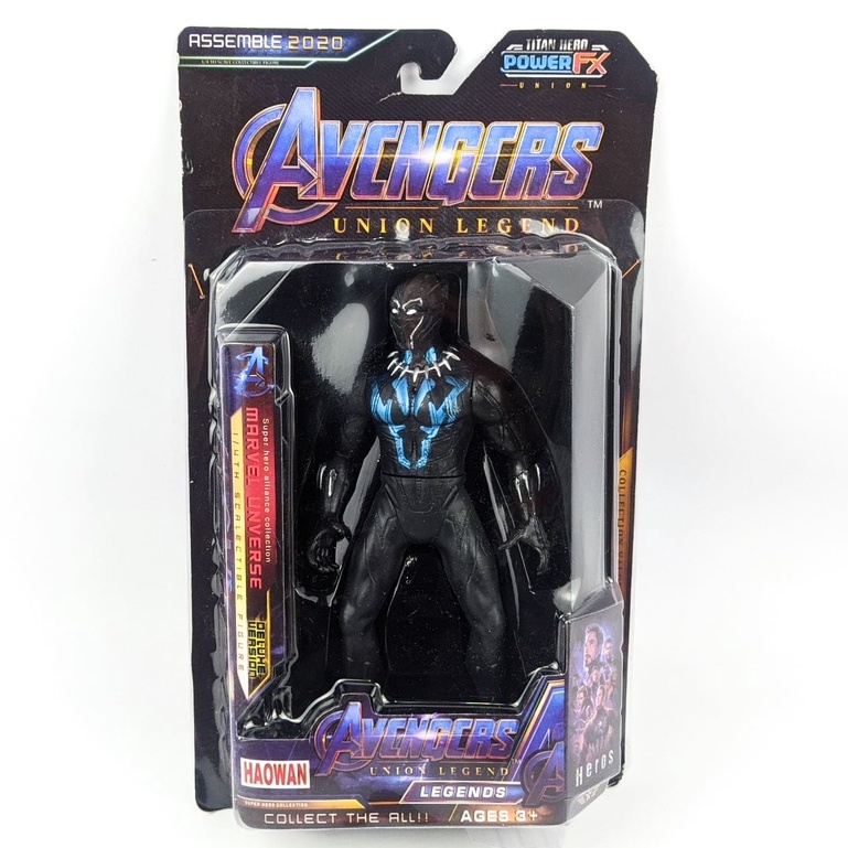 Boneco Vingadores Pantera Negra Novo Avengers Marvel Boneco 18 Cm