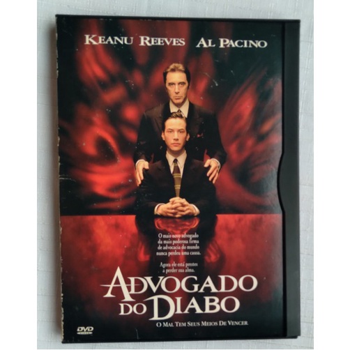 Dvd Advogado Do Diabo Original Snapcase Shopee Brasil