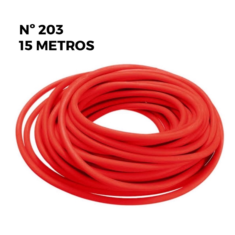 Tubo Latex Metros Vermelho Garrote Tripa De Mico Shopee Brasil