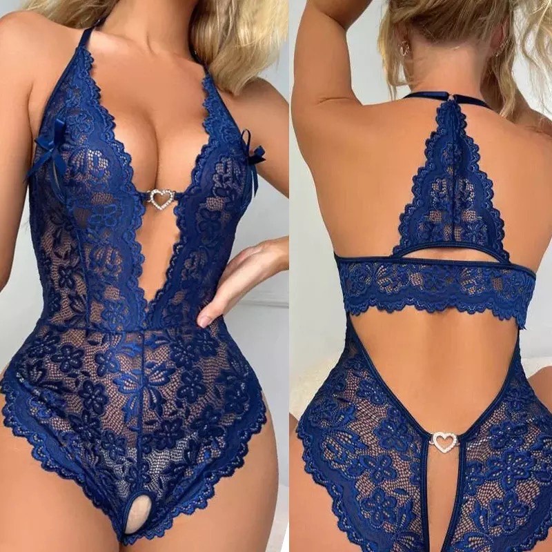 Bori Lingerie Sexy Rendada Prazer Langerie Sensual Body Feminino