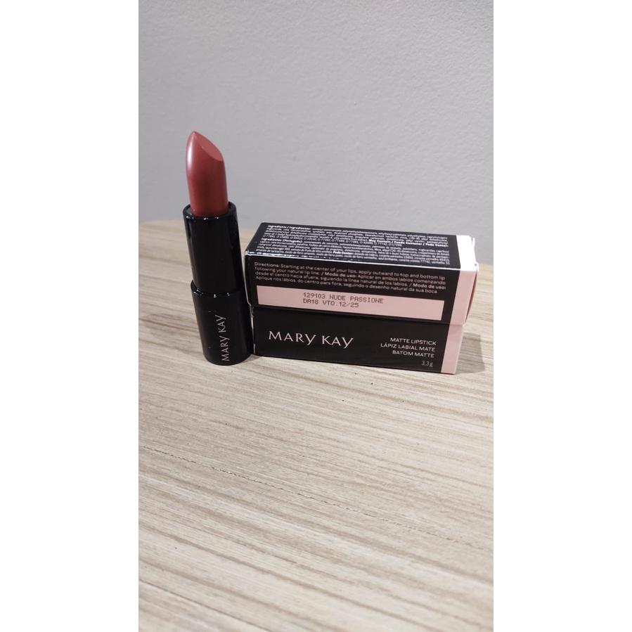 Batom Matte Nude Passione Mary Kay Shopee Brasil