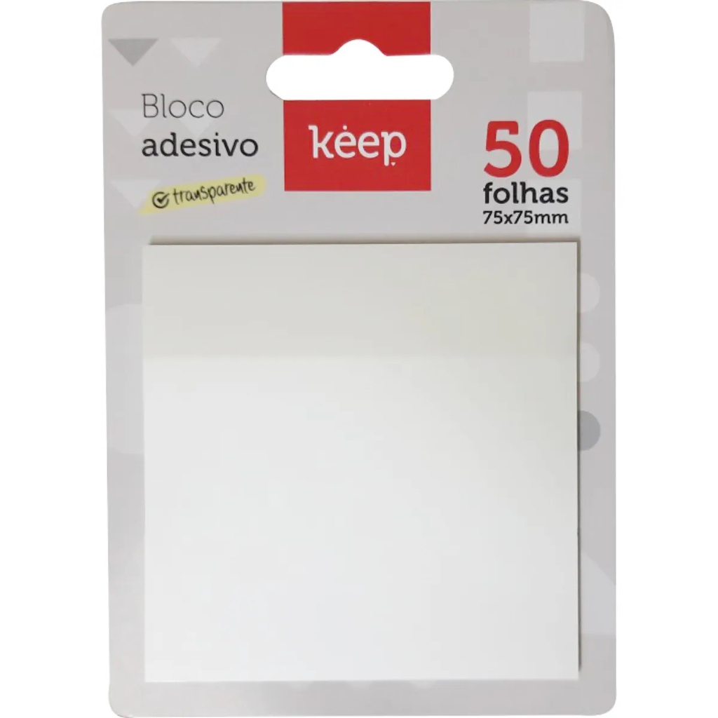 Bloco Adesivo Transparente Amarelo Neon Ou Degradê 75mmX75mm 50 folhas