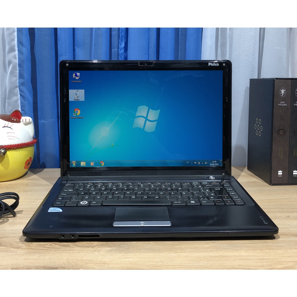 Notebook Philco 14 Dual Core 2 10Ghz 4gb RAM HD 500Gb Shopee