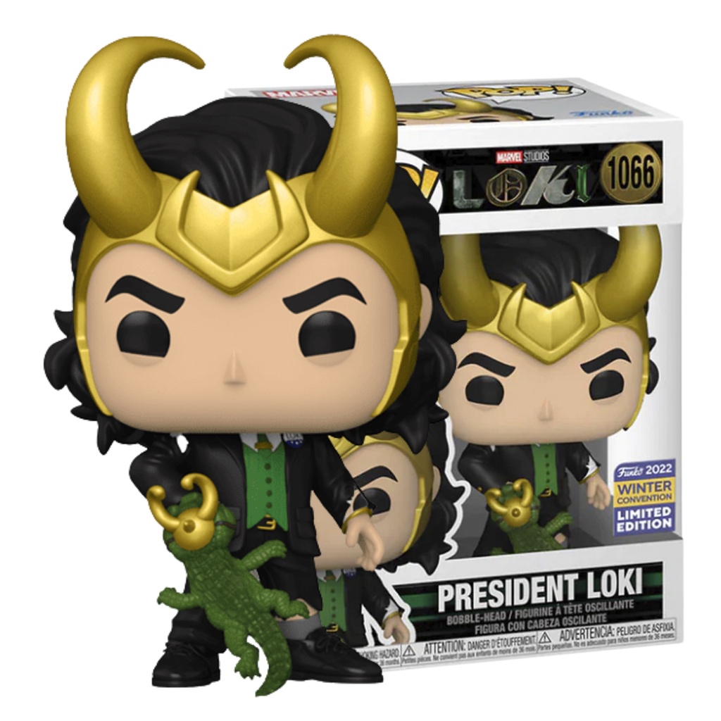 Funko Pop Marvel Loki Convention President Loki Shopee Brasil