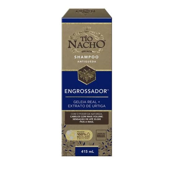 Shampoo Tio Nacho Antiqueda Engrossador 415ml Shopee Brasil