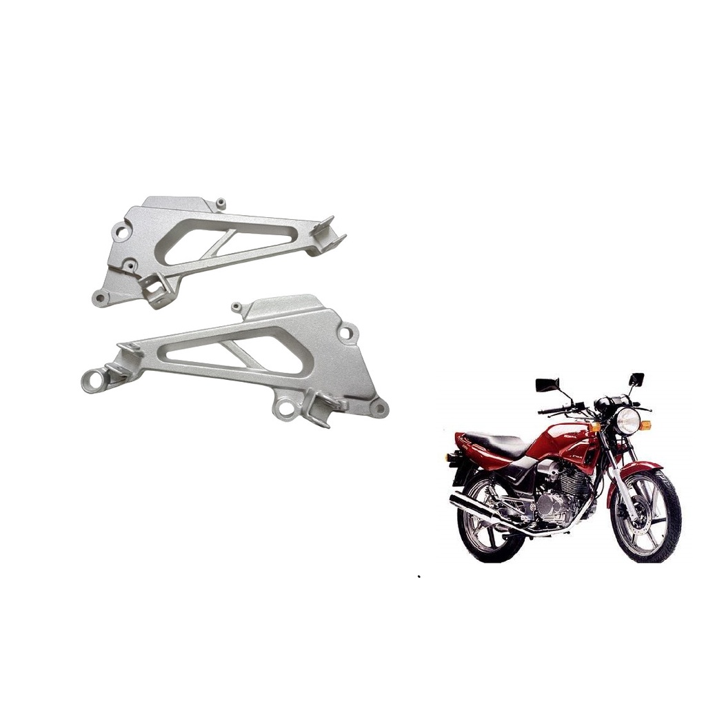 Suporte De Pedaleira Bacalhau Cbx Strada Par Shopee Brasil