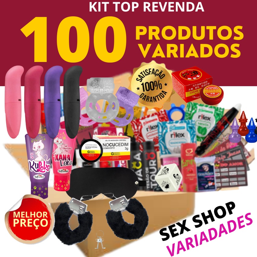 Kit Produtos Sex Shop Vibrador Ponto G E Algema Shopee Brasil