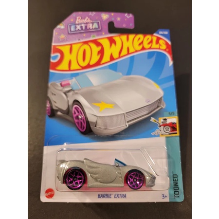 Hot Wheels Barbie Extra 2022 Cinza Shopee Brasil