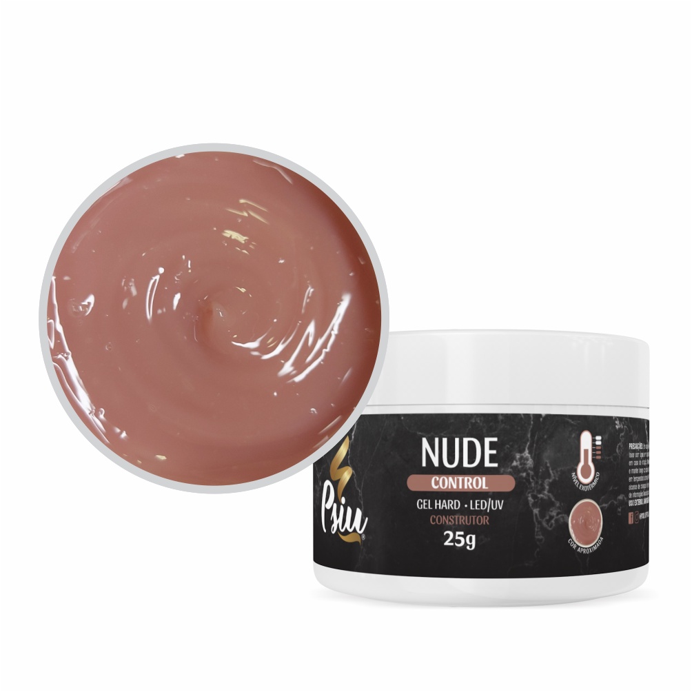 Gel Psiu Nude Control G Gel Para Unhas Control Led Uv Nails