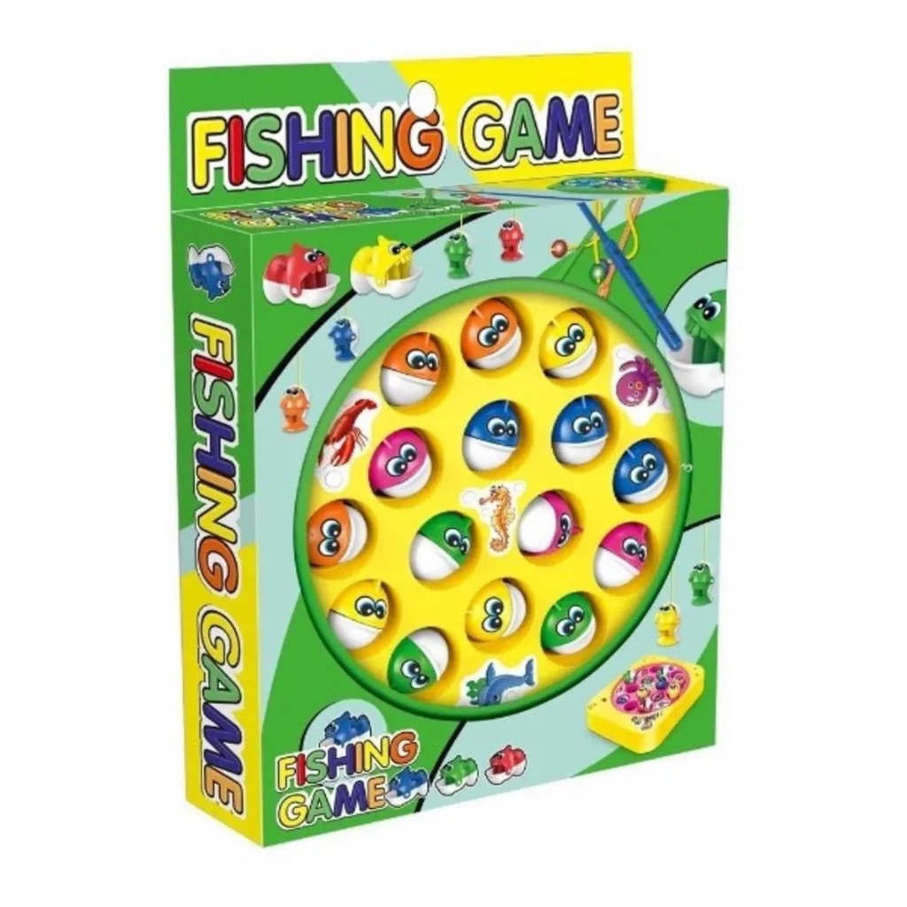 Brinquedo Pesca Peixe Jogo Pega Peixe Pescaria Infantil Shopee Brasil