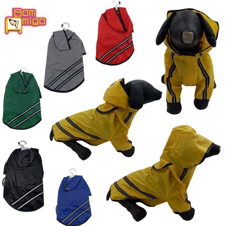 Capa De Chuva Para Cachorros Caes Faixa Refletiva Shopee Brasil