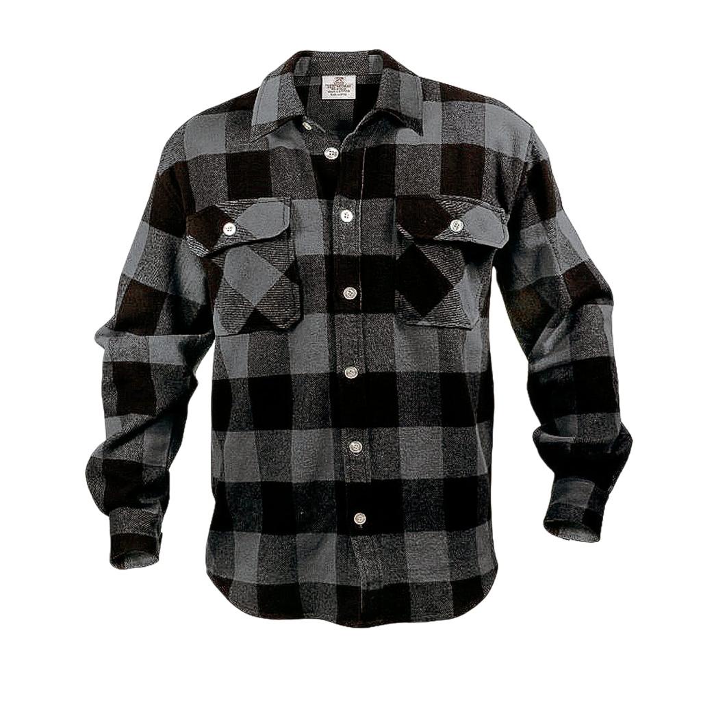 Camisa Flanelada Em Xadrez Masculina Escorrega O Pre O