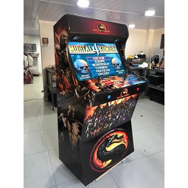 Fliperama Bartop Tela 32 Polegadas 15 000 Jogos Shopee Brasil