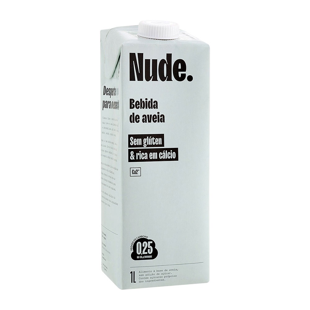Bebida De Aveia Sem Glúten Cálcio Nude 1 L Shopee Brasil
