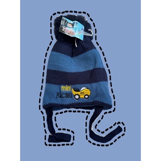 Gorro Touca Infantil Pompom Forrada Por Dentro Para O Inverno