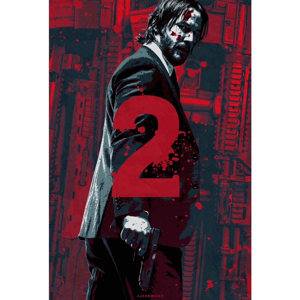 Poster Cartaz John Wick Um Novo Dia Para Matar F Shopee Brasil