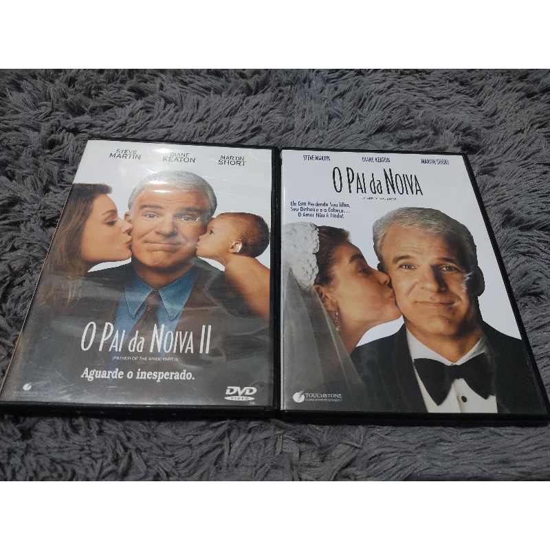 DVD Lote O Pai Da Noiva Steve Martin Shopee Brasil