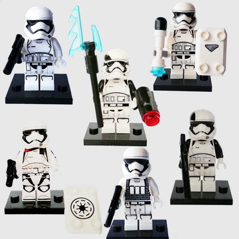 Compatível Lego Star Wars Stormtrooper Primeira Ordem Soldado