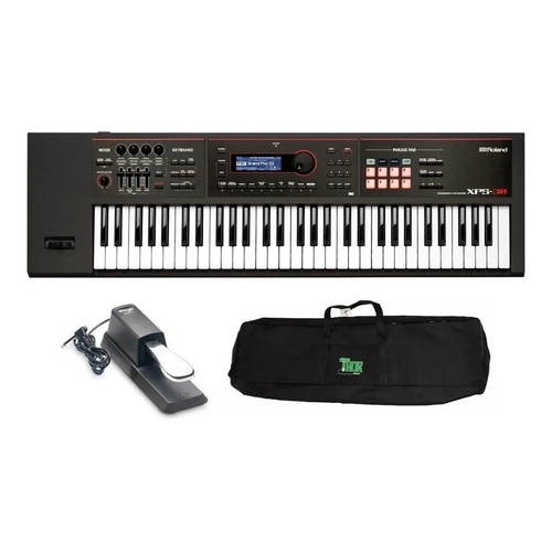 Teclado Sintetizador Xps Roland Xps Capa Pedal Nf Shopee