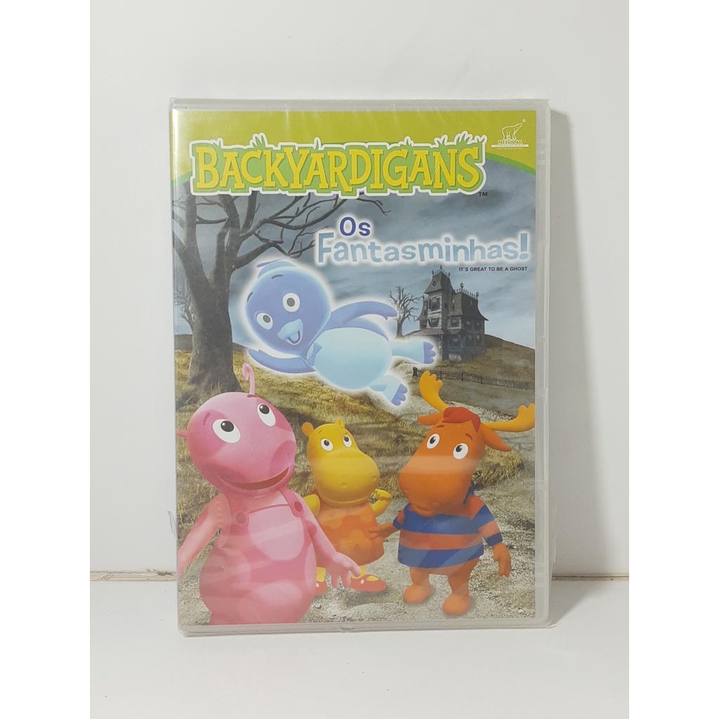 DVD Backyardigans Os Fantasminhas Lacrado Shopee Brasil