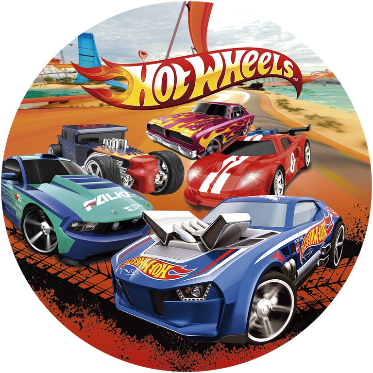 Painel Redondo Sublimado Hot Wheels 1 50x1 50 Shopee Brasil
