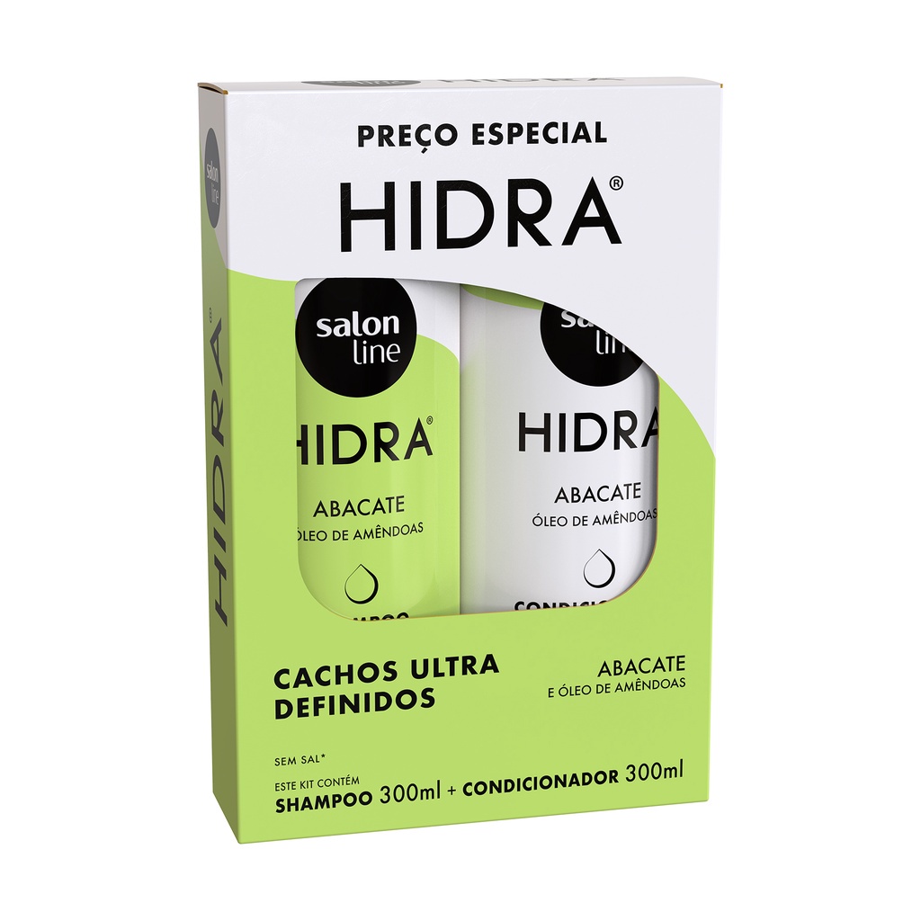 Kit Shampoo E Condicionador Hidra Abacate Salon Line Ml Shopee Brasil