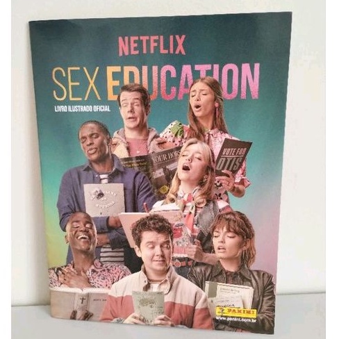 Álbum Sex Education Poster Oficial Panini Shopee Brasil