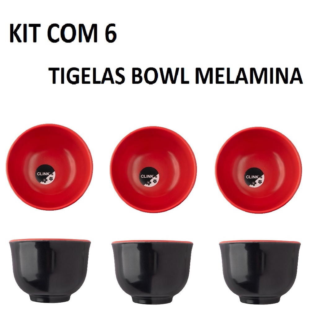 Kit Tigelas Bowl Estilo Japon S De Melamina Para Frutas Sorvete