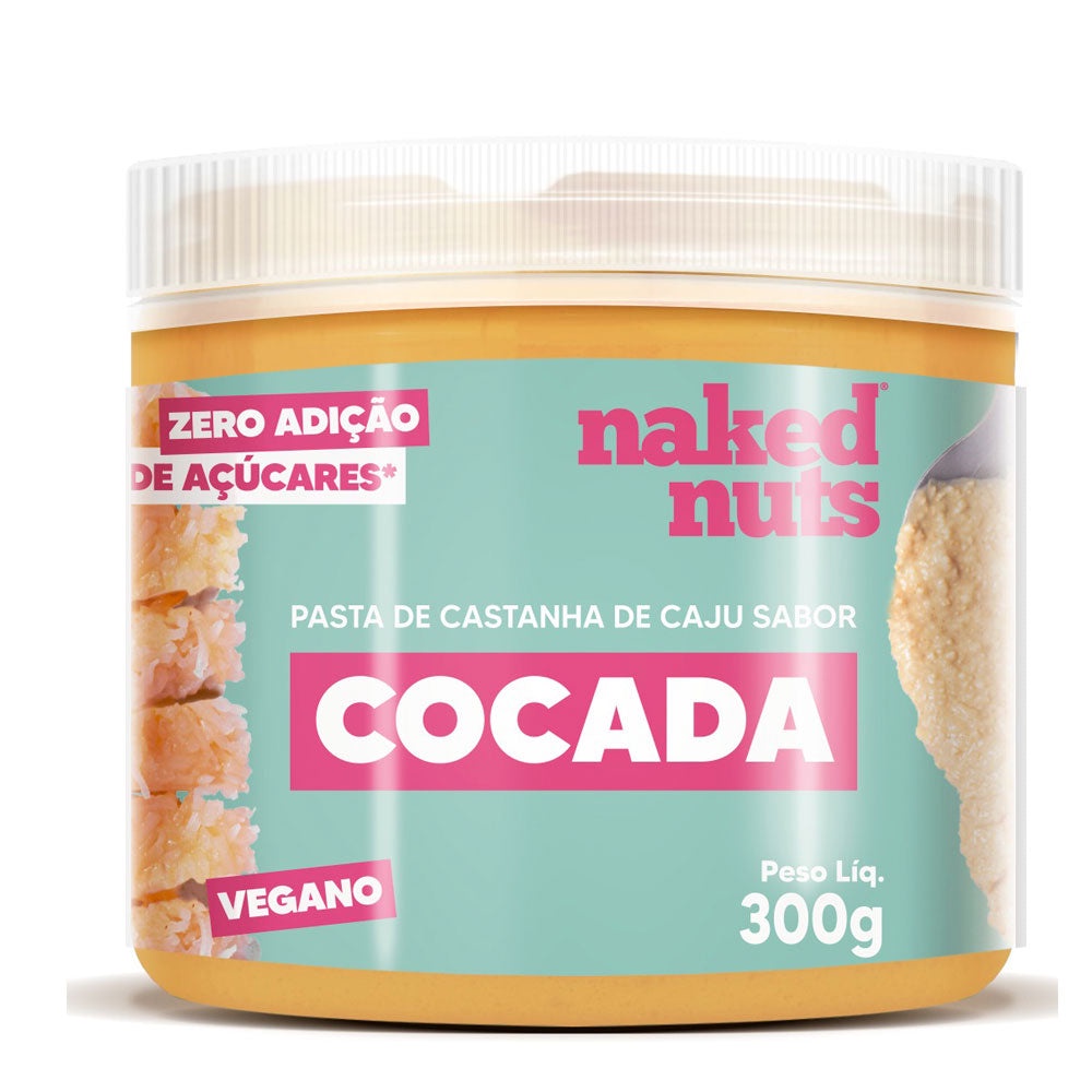 Pasta De Castanha De Caju Cocada Naked Nuts G Shopee Brasil