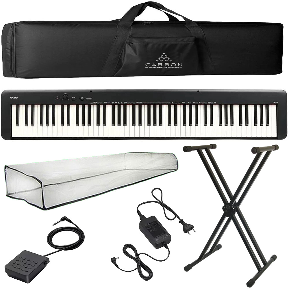 Kit Piano Digital Casio CDP S160 BK Stage 88 Teclas Preto Tx04 Shopee