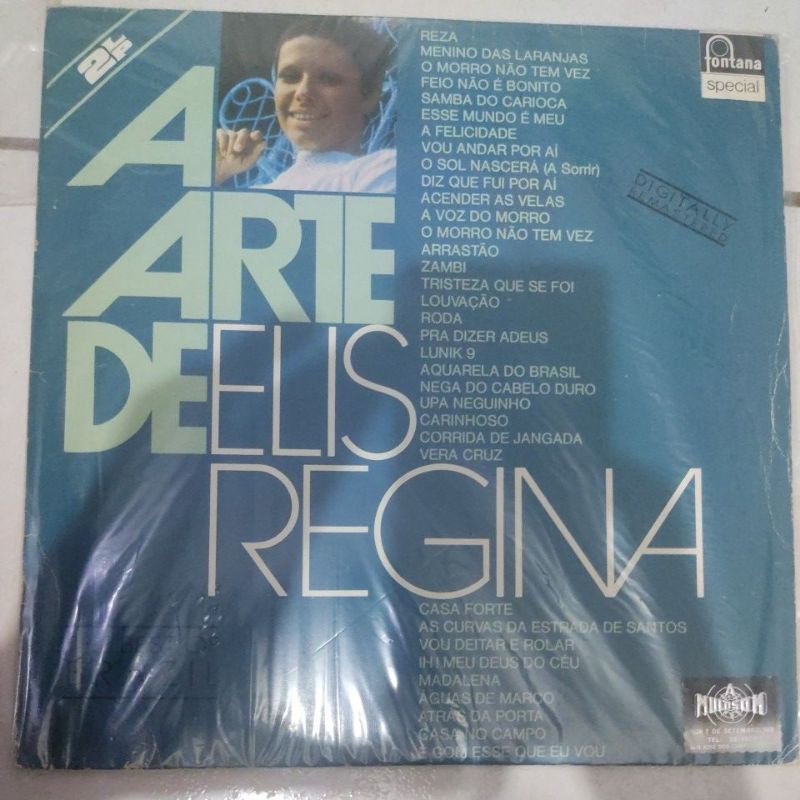 Lp Vinil Duplo Elis Regina A Arte Shopee Brasil