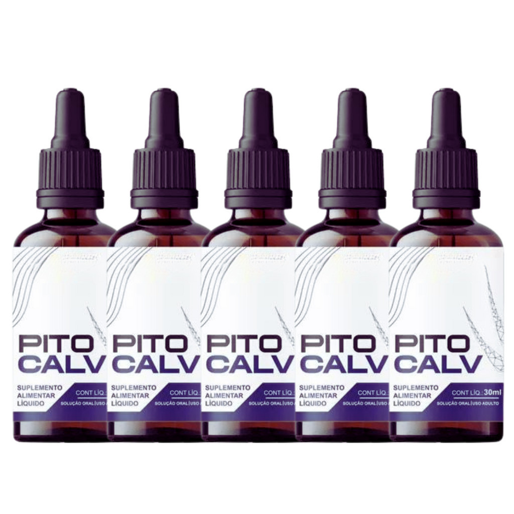 5 Unidades Pito Calv Original 30 Ml Shopee Brasil