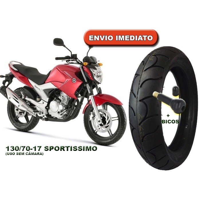 Pneu Traseiro Cbx Twister 250 130 70 17 Maggion Sportissimo Bico