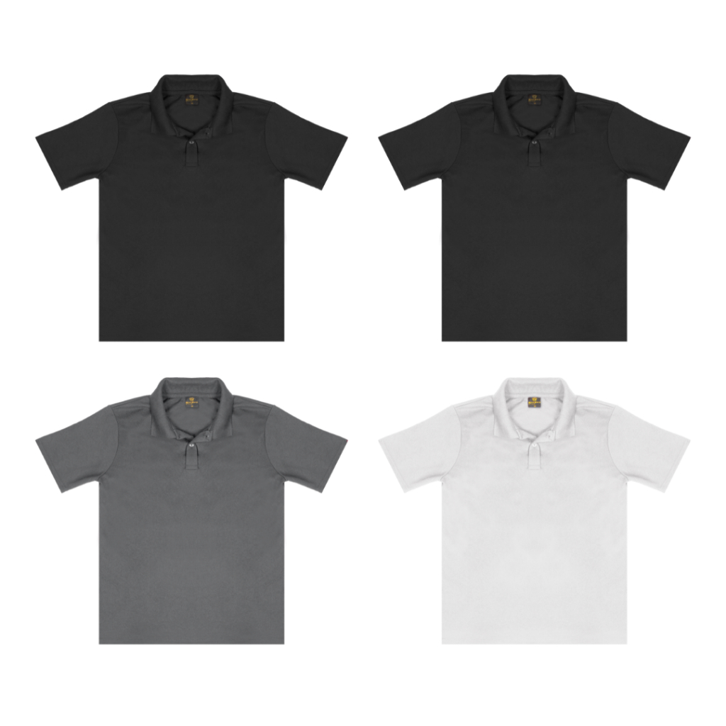 Kit 4 Camisetas Gola Polo Masculina Reforço na Gola Camiseta Masculina