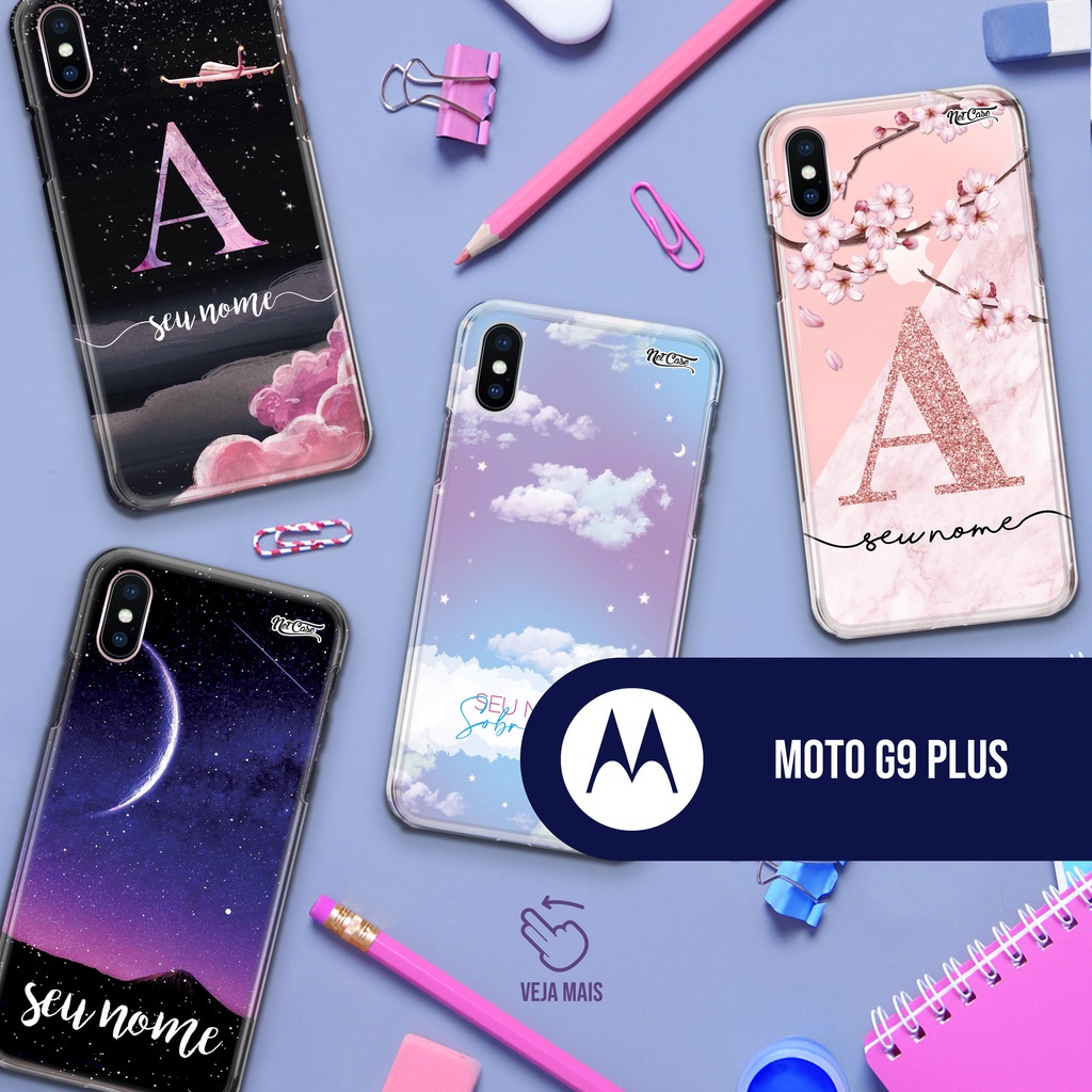 Capa Capinha Personalizada Moto G Plus Desenhada Seu Nome