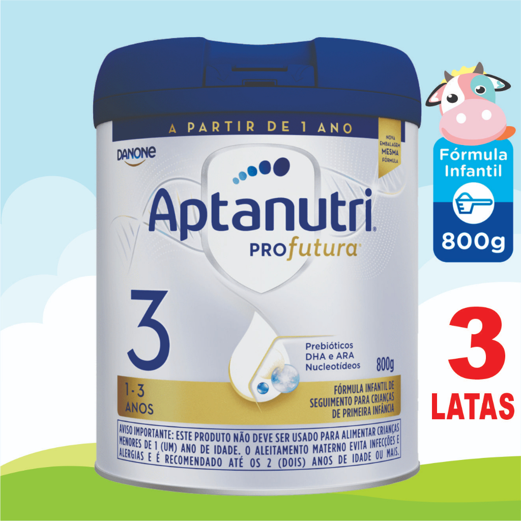 Kit Latas F Rmula Infantil Em P Danone Aptanutri Profutura Em Lata